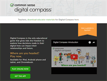 Tablet Screenshot of digitalcompass.org